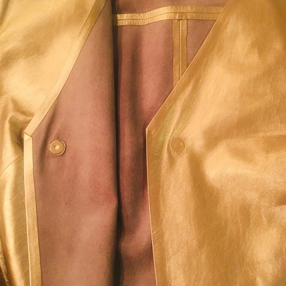 Lafayette 148 New York leather topper/jacket - Picture 6 of 8