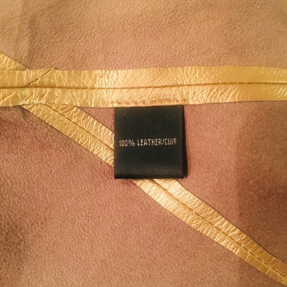Lafayette 148 New York leather topper/jacket - Picture 7 of 8