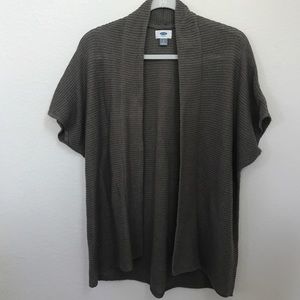 Short sleeve cardigan