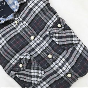 Plaid Button Down Shirt