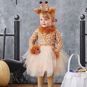 Pottery Barn Kids Giraffe costume size 3T