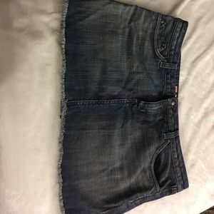Juicy Couture Denim Skirt 32 waist