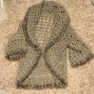 roz & ali Open Cardigan