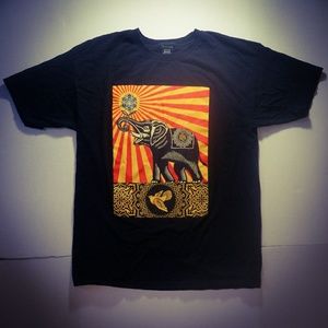 Obey Peace Elephant T-Shirt