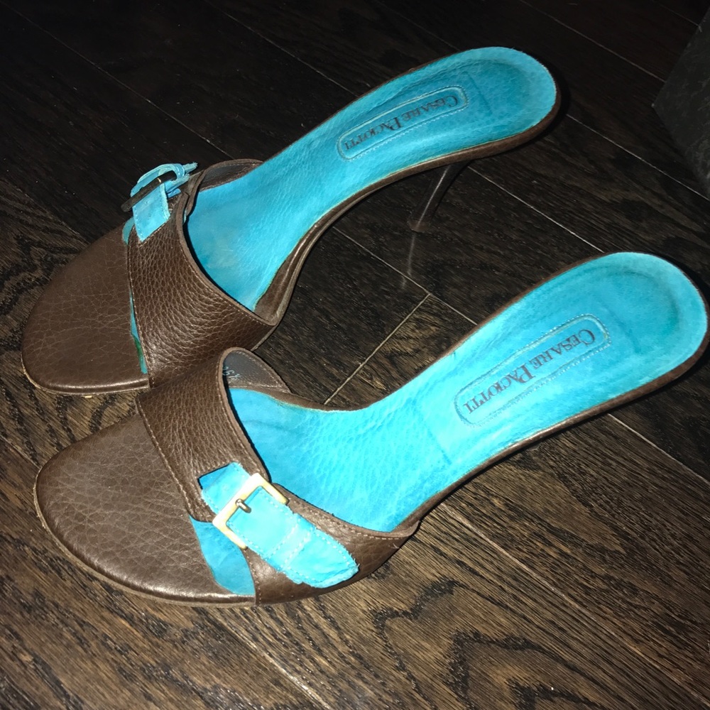 Cesare Paciotti womens shoe used 36 1/2 Italy made