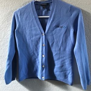 Chase blue cardigan