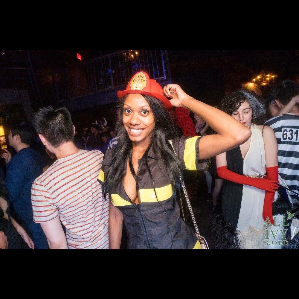 Sexy Firemen Costume With Red Fire Hat