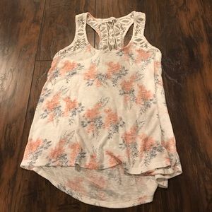 Aeropostale floral tank