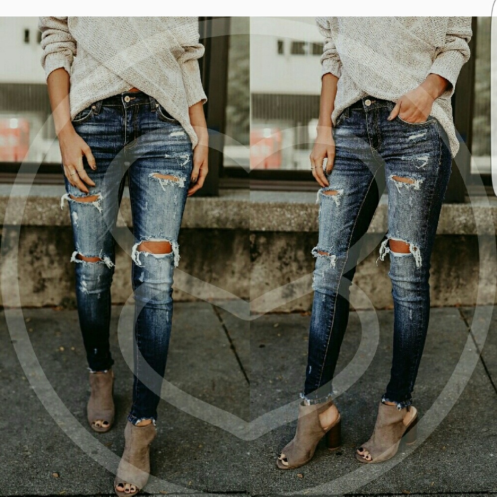 New!! Sexy Ripped Jeans