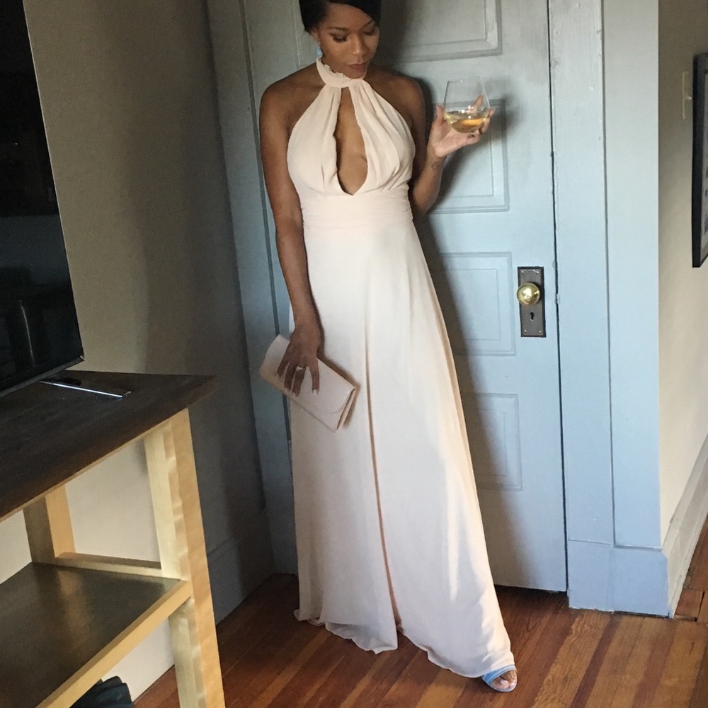 Light Beige Lulus Gown