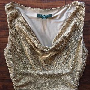 Gorgeous Gold Ralph Lauren Party Dress!
