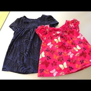 Girls gap shirt pair