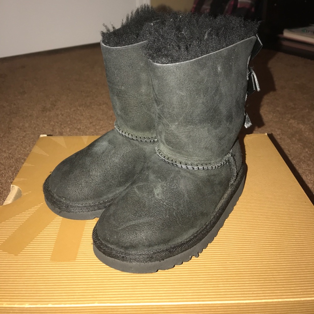 Black UGG Boots toddler size 8