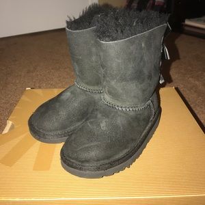 Black UGG Boots toddler size 8