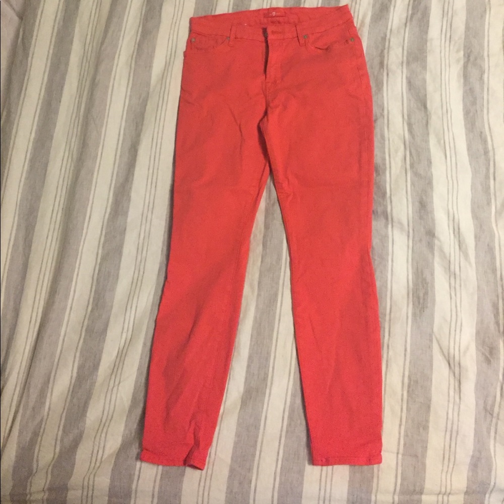 Coral 7 for All Mankind Jeans