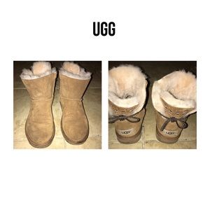 Adoria Tehuano short UGG in chestnut