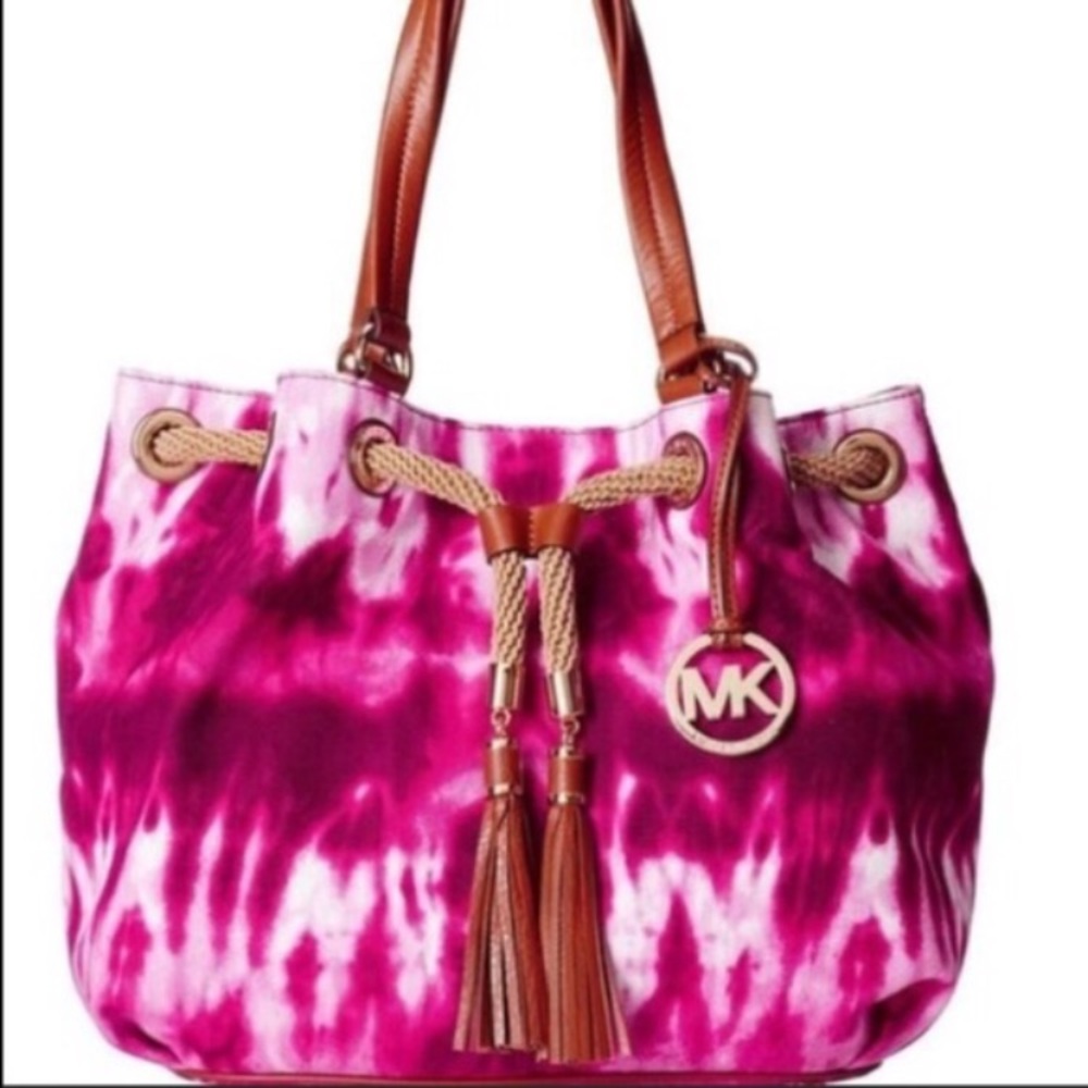 Michael Kors marina tie dye tote