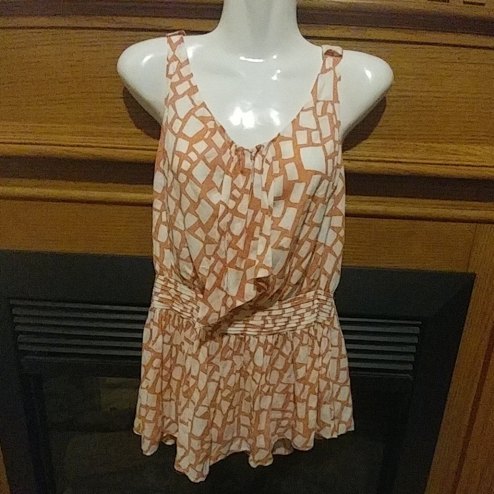 Marineblu Crochet Back Blouse (L)