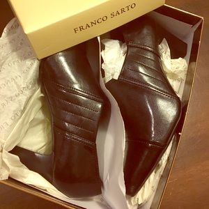 Franco Sarto Black Booties