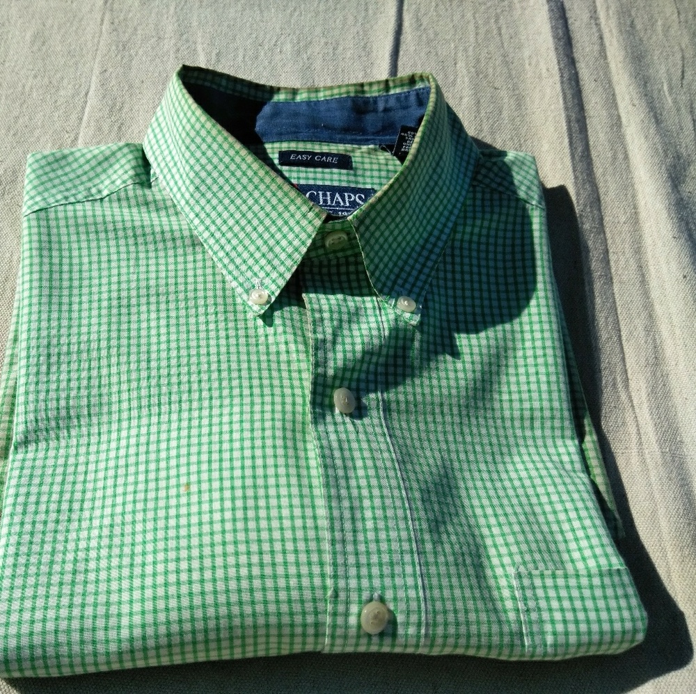 Chaps modern slim fit dress shirt