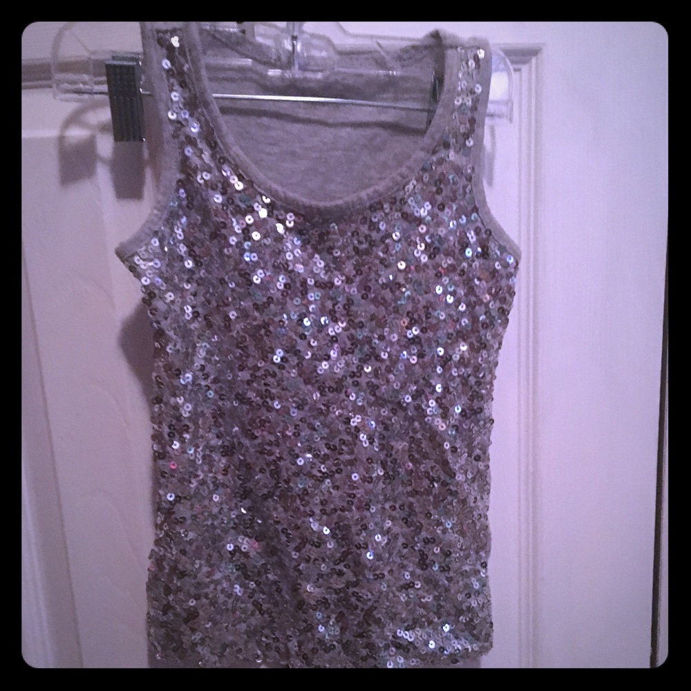 Cherokee girls sequin tank size 4/5T xs