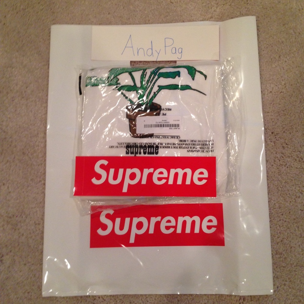 Supreme Plant Tee White