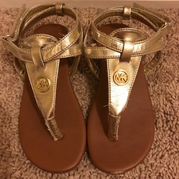 little girl mk sandals