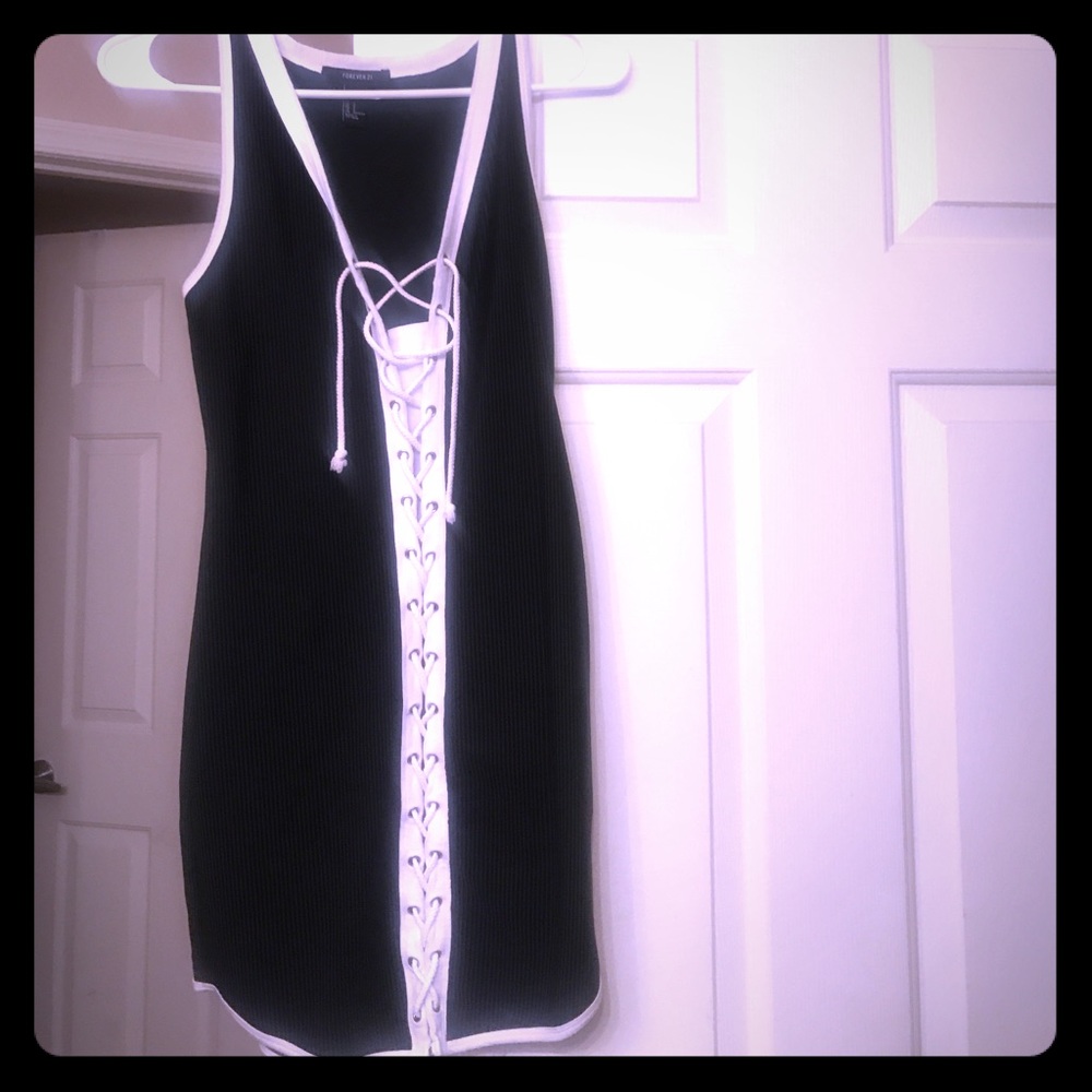 Tied down dress