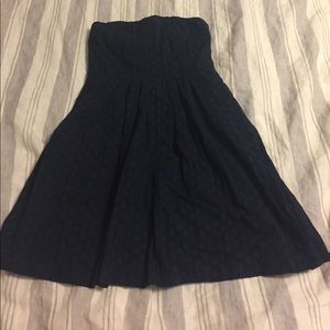Gap Navy Eyelet Dress - size 8