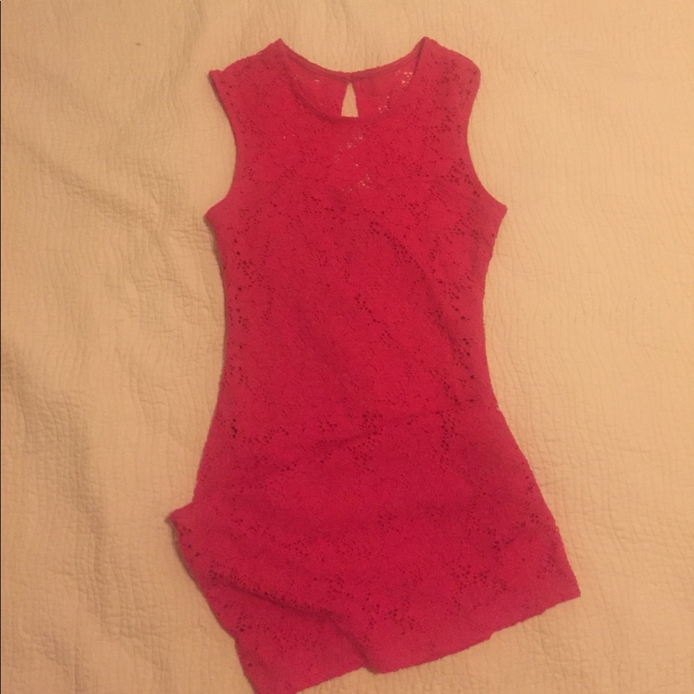 Bebe Pink sexy lace dress.  I’ve never used.