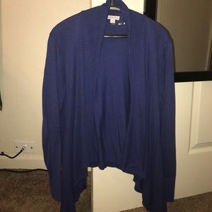 Navy Merona Cardigan