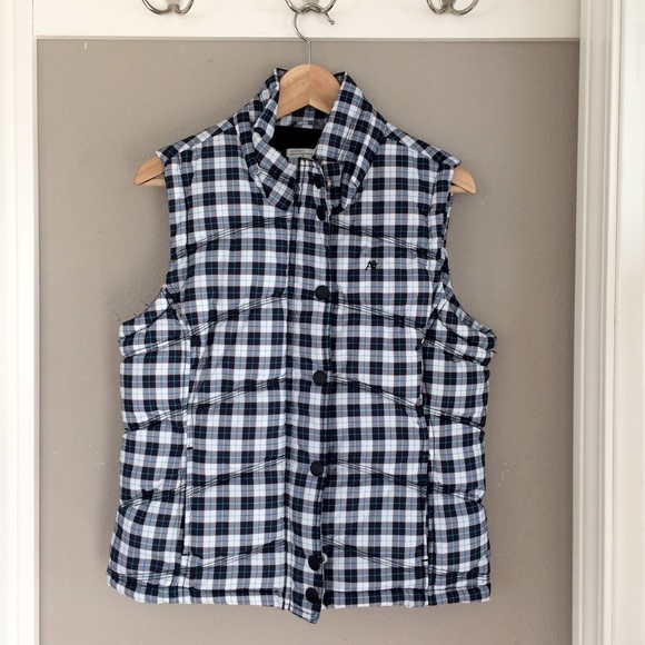 Aeropostale Jackets & Blazers - L Aeropostale Plaid Puffer Vest