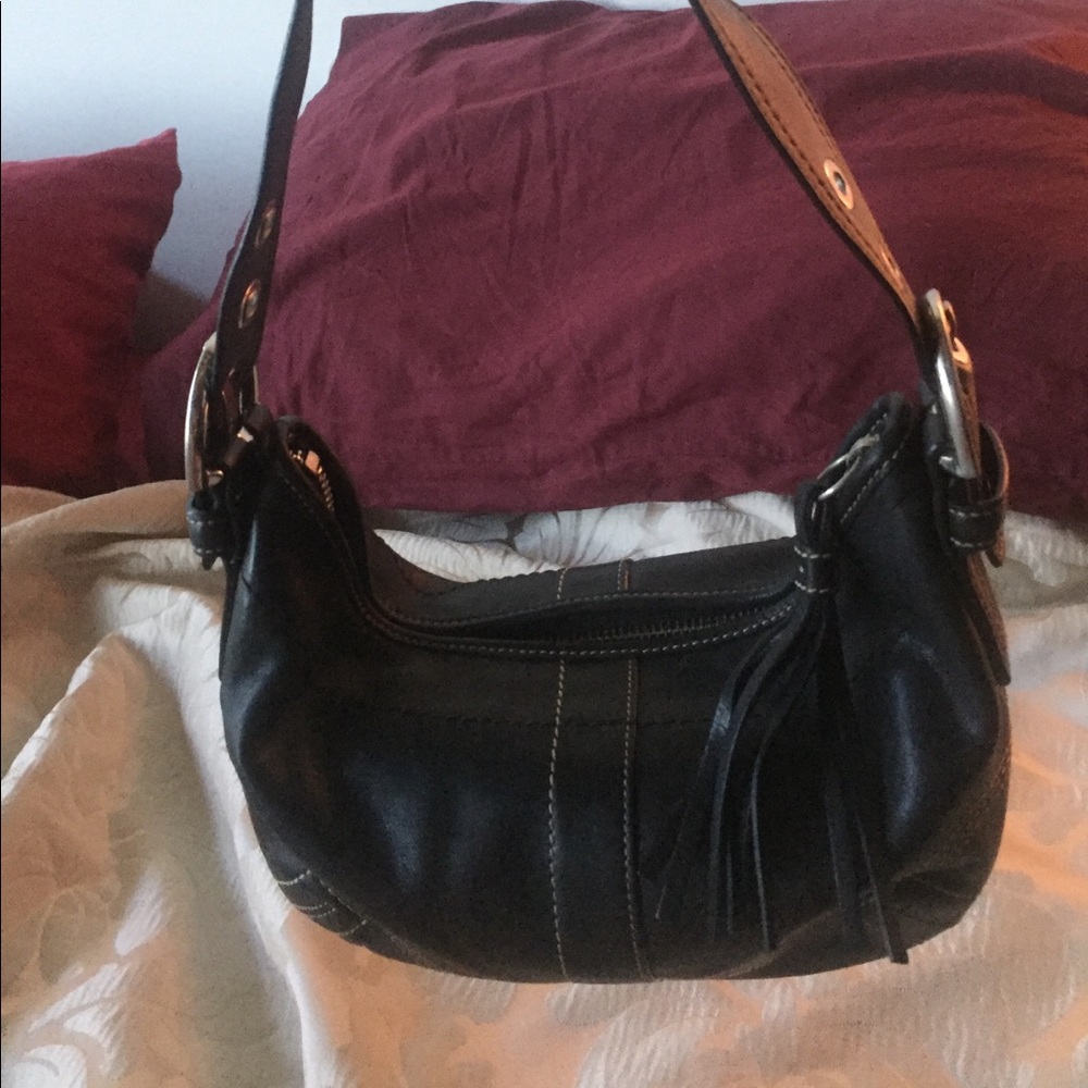 Black Coach Shoulder Bag