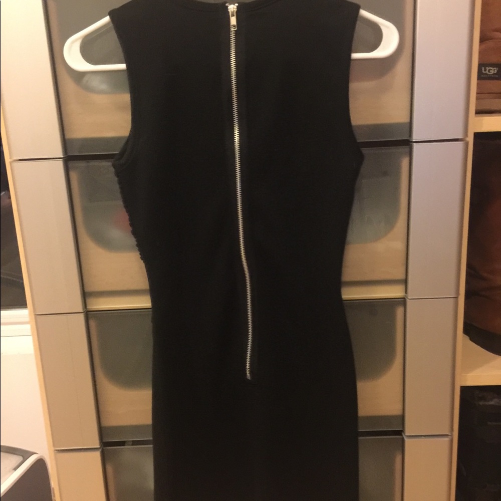 Black Bodycon Rocker Dress - Picture 3 of 3