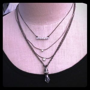 New gorgeous multi strand choker