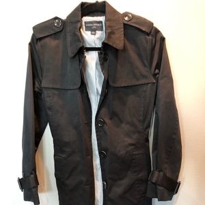 Banana Republic black trench coat
