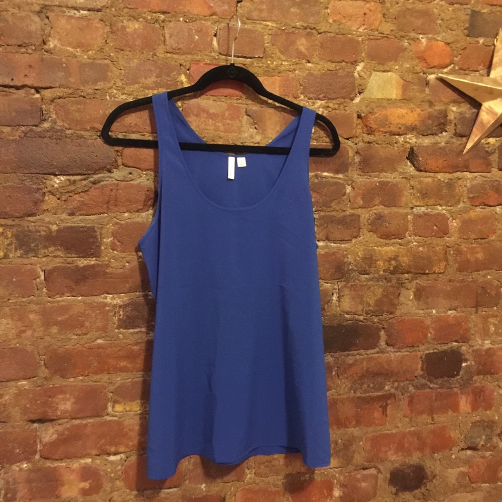 Blue Frenchi Tank Top