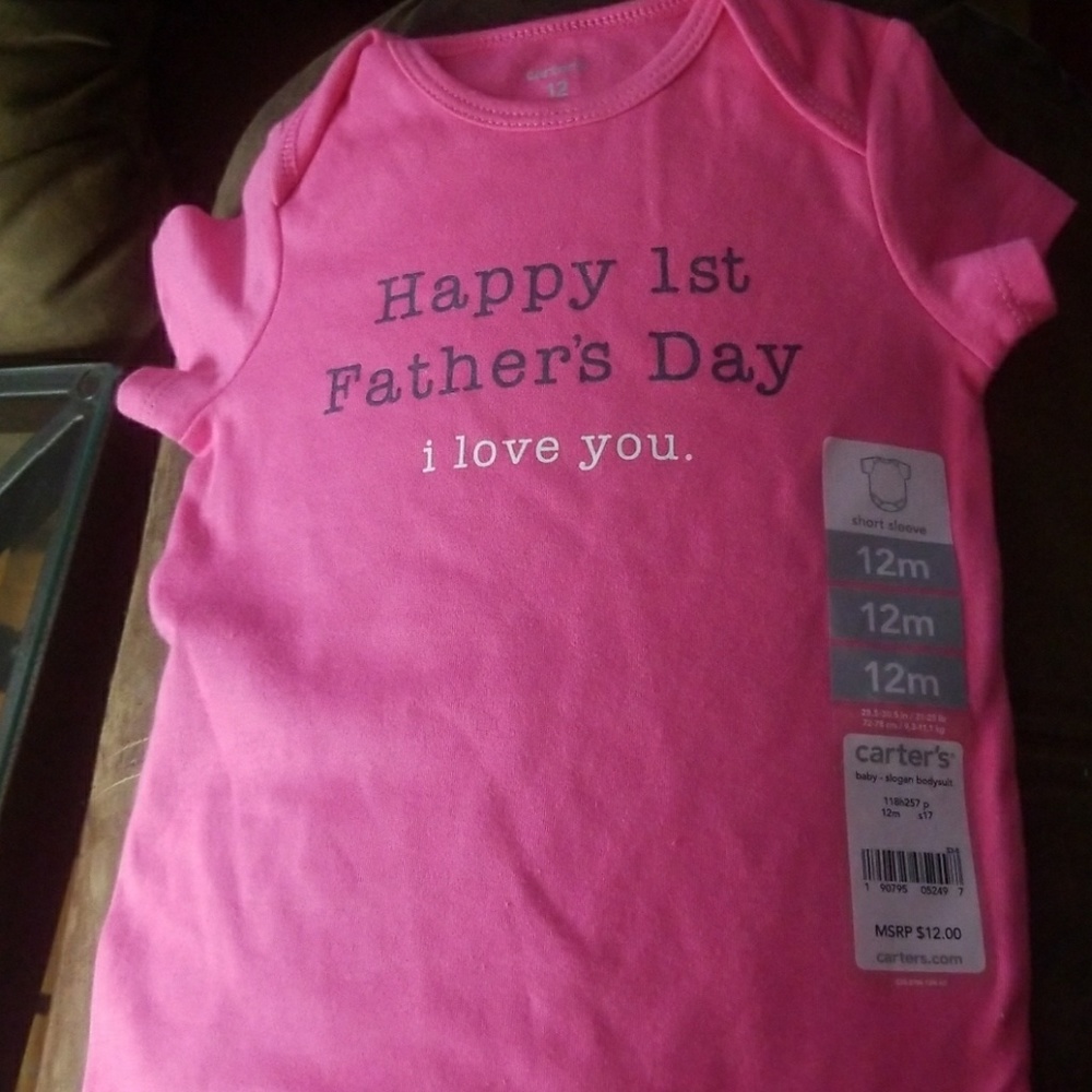 Carter's onesie