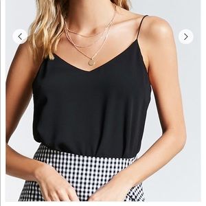Vented V-Neck Cami