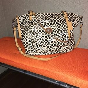 Coach coated canvas bag