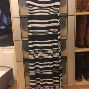 Stripped Maxi Skirt