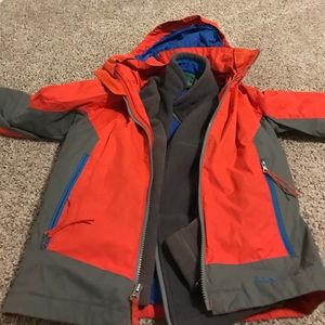 LL Bean 3 in 1 jacket