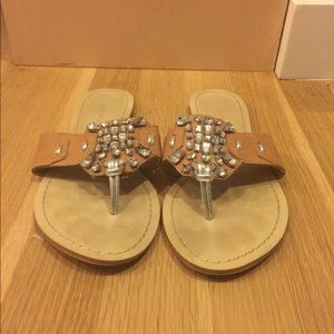 Bejeweled Flip Flops