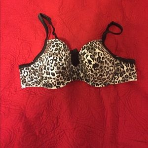 Leopard bra