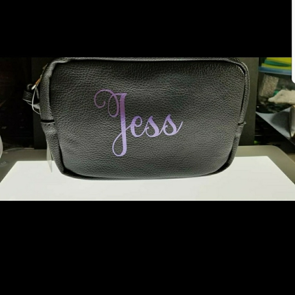 Personalized make up bags