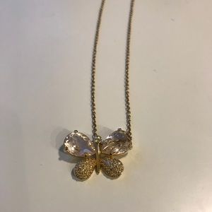 Swarovski butterfly necklace