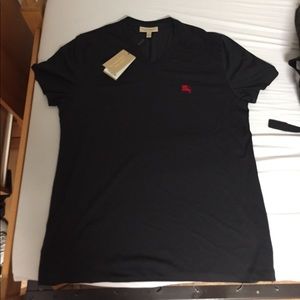 Burberry T-shirt Black and Red