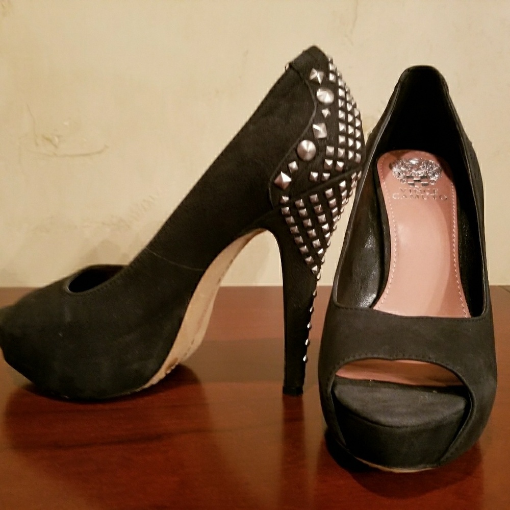 Vince Camuto peep toe heels