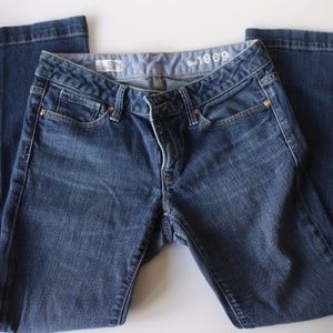 Gap Long and Lean Jeans size 27/4 ankle