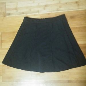 Black skater skirt